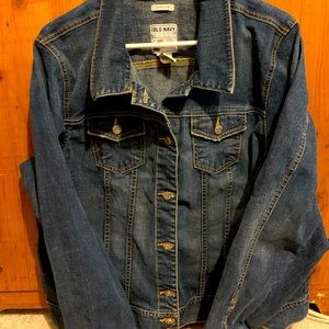 This Jean jacket is so cute on